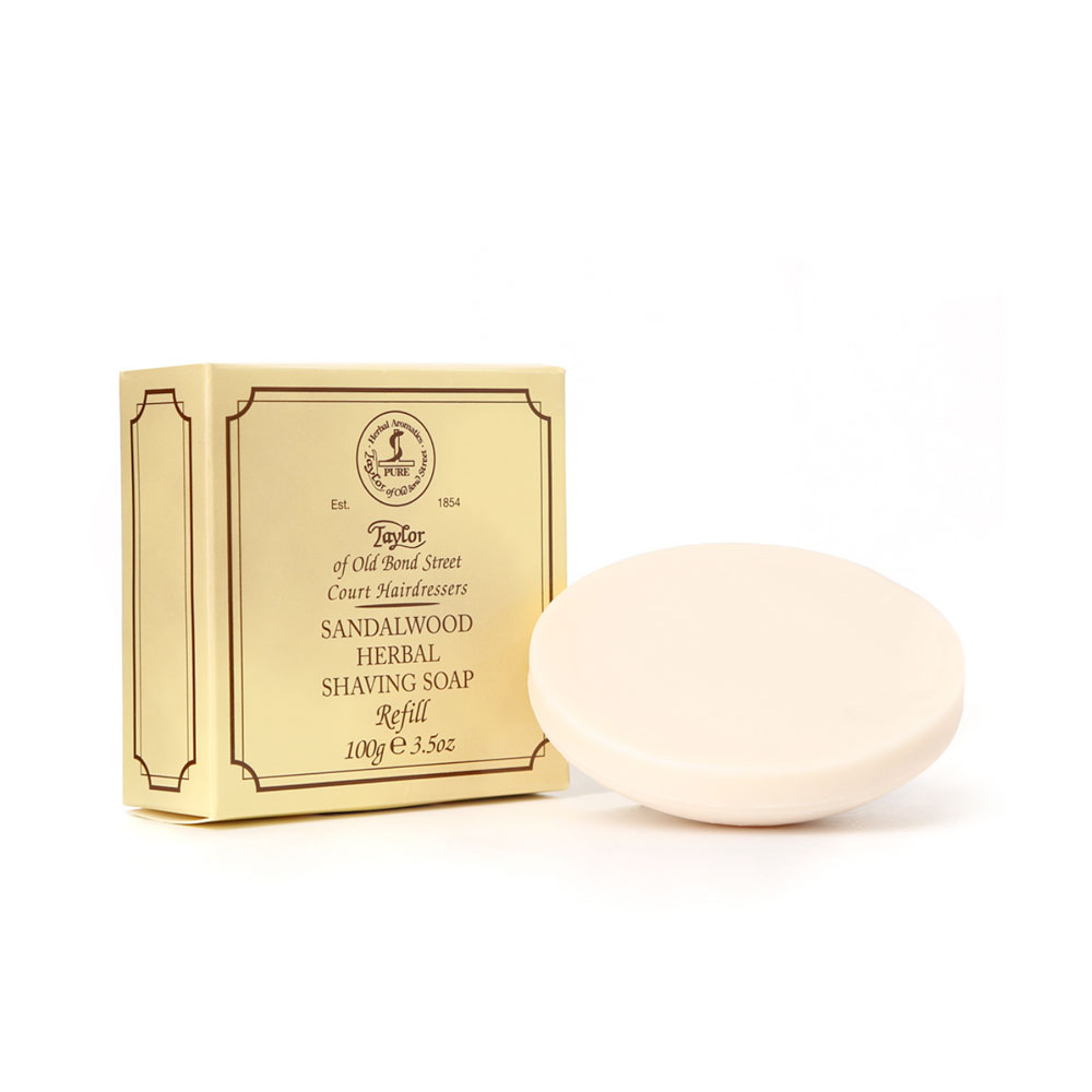 Taylor - Sandalwood shaving soap refill - 100g