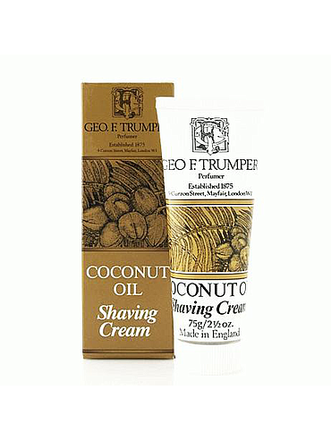 Trumper - Coconut oil - Shaving cream tube - 75g