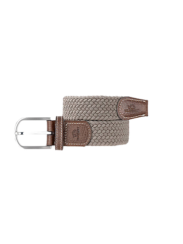 Billybelt - Ceinture tressée élastique - Beige Taupe - Taille 1