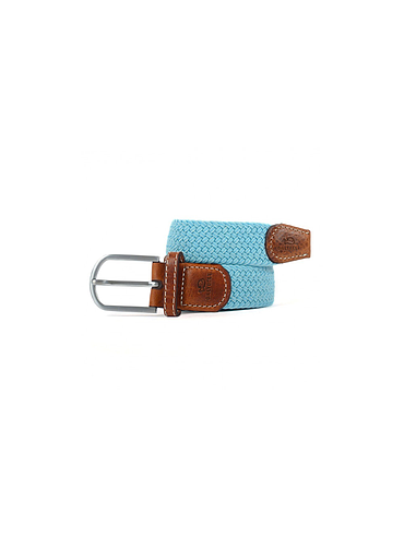 Billybelt - Ceinture tressée élastique - Bleu dragée - Taille 2