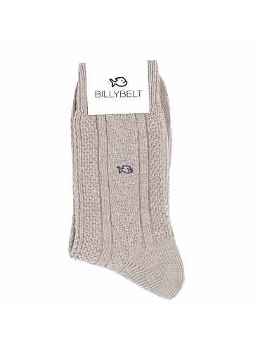 BillyBelt - Chaussettes laine de Mérinos - Beige