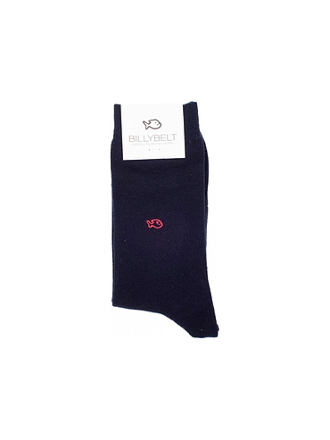 BillyBelt - Chaussettes Coton Unie - Noir Réglisse