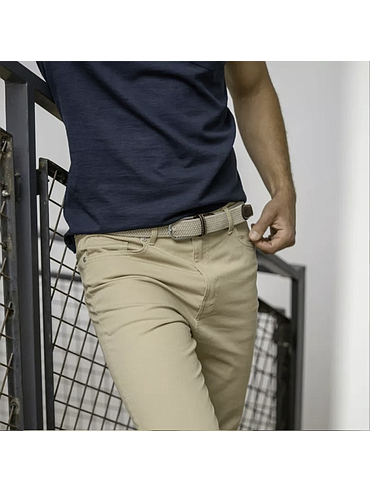 Billybelt - Elastic braided belt - Naturel - Size 2