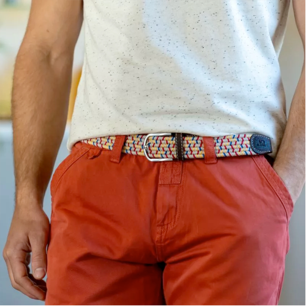 Billybelt - Ceinture coton cirée élastique - Bass - Taille 1