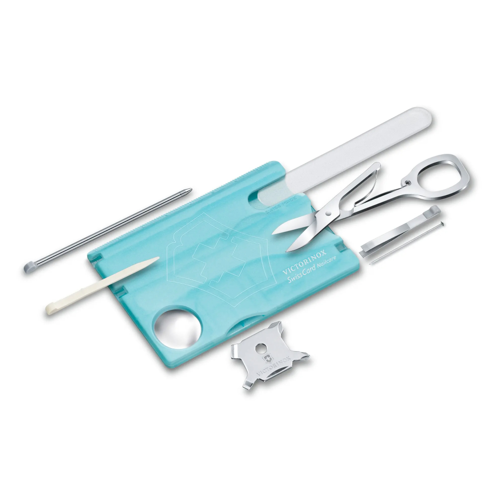 Victorinox - Swiss Card Nailcare - Ijsblauw