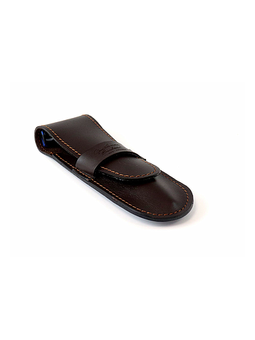 Gentleman - Etuis pour rasoir droit - Brun foncé