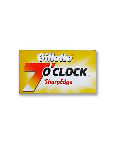 Gilette - 7 O'Clock Lames de rasoir Sharp Edge