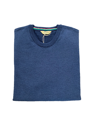 Galiffa - Marineblauw Springer - Ronde hals - XL