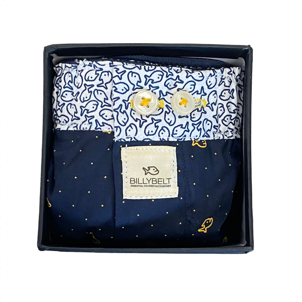 BillyBelt - Caleçon en coton bio - Piranha - Taille XL