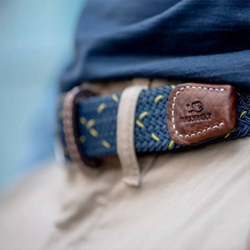 Billybelt - Ceinture tressée élastique - La Porto - Taille 1