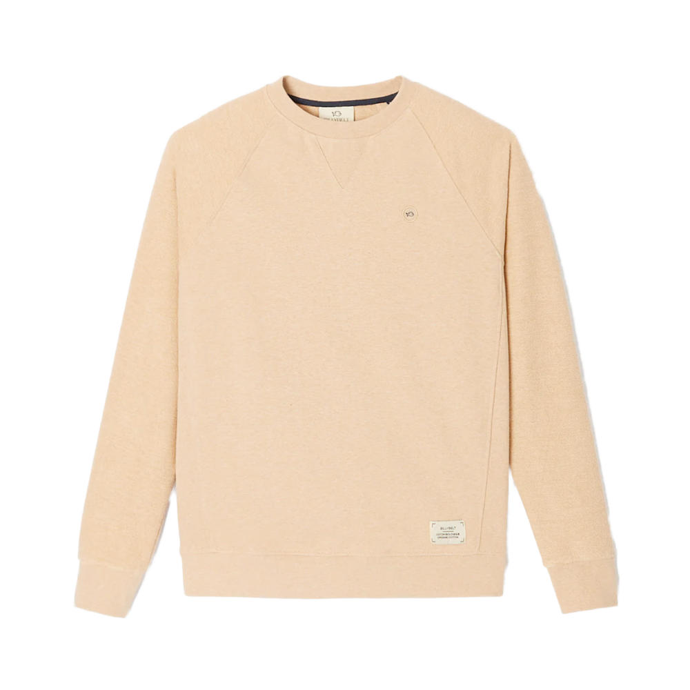 BillyBelt - Organic cotton sweatshirt 400 gr - Beige - L