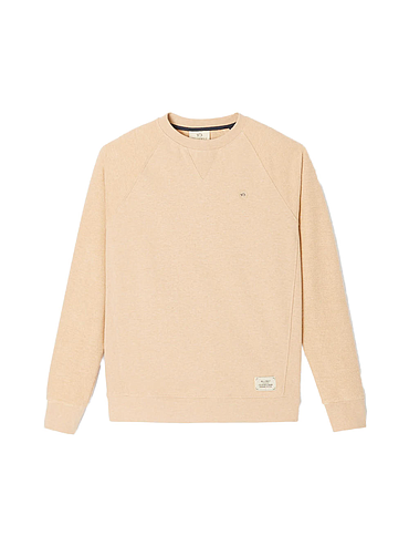 BillyBelt - Organic cotton sweatshirt 400 gr - Beige - 2XL