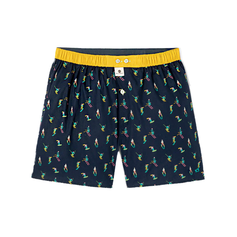 BillyBelt - Caleçon en coton bio - Tout schuss - Taille XL