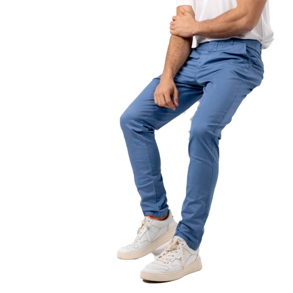 BillyBelt - Pantalon Chino Bleu glacier - 44