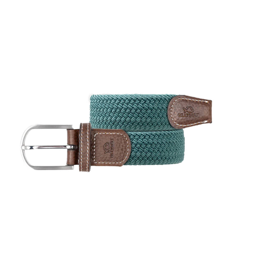 Billybelt - Elastic braided belt - Pin vert - Size 1