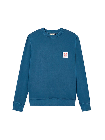 BillyBelt - Biokatoen Sweater 400 gr - Marine - L