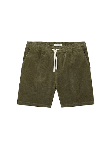 BillyBelt - Beach horizon Fluwelen strandshort - Kaki - Maat XL