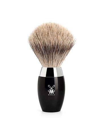 Muehle - Kosmo - Best Badger Shaving Brush - Black Resin - 21mm