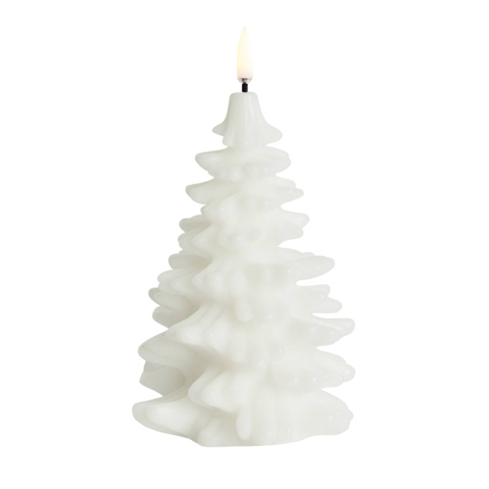 Uyuni - LED candle Christmas tree - Nordic white - Smooth