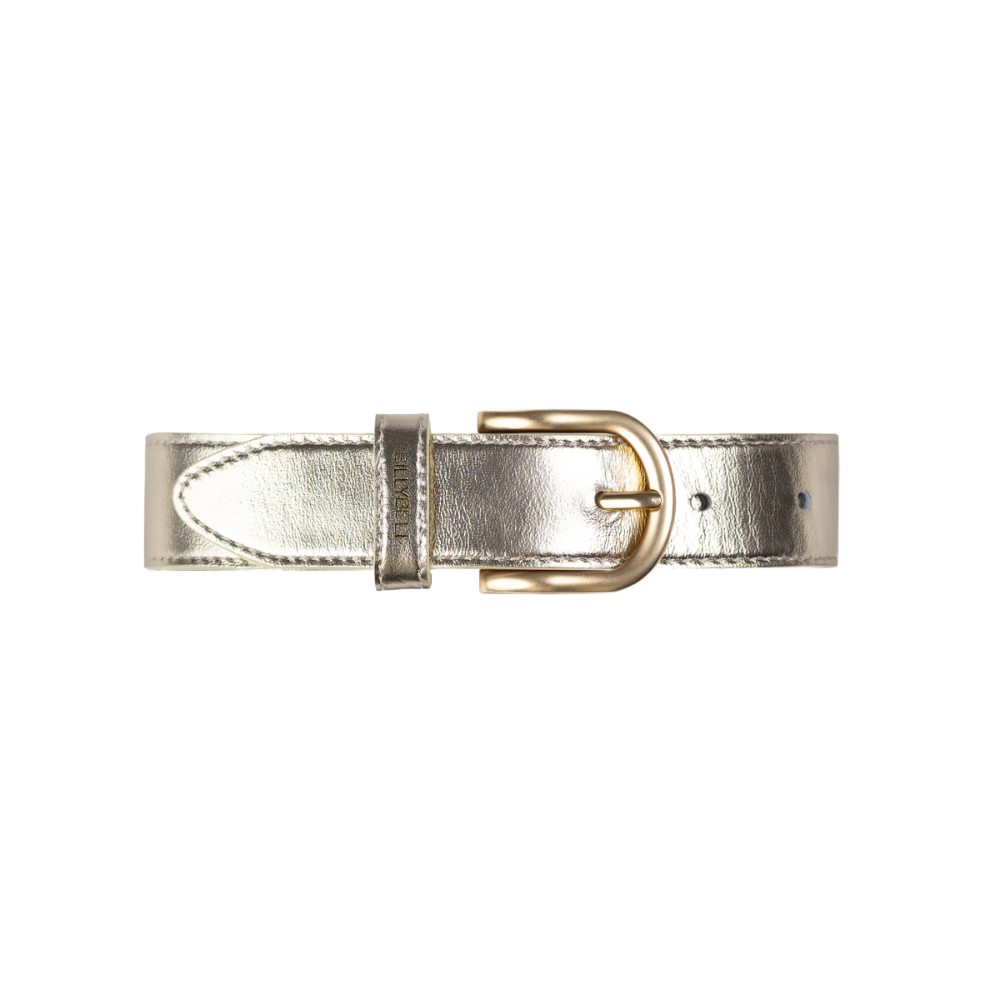 Billybelt - Ceinture en cuir unie - Gold - Taille 85